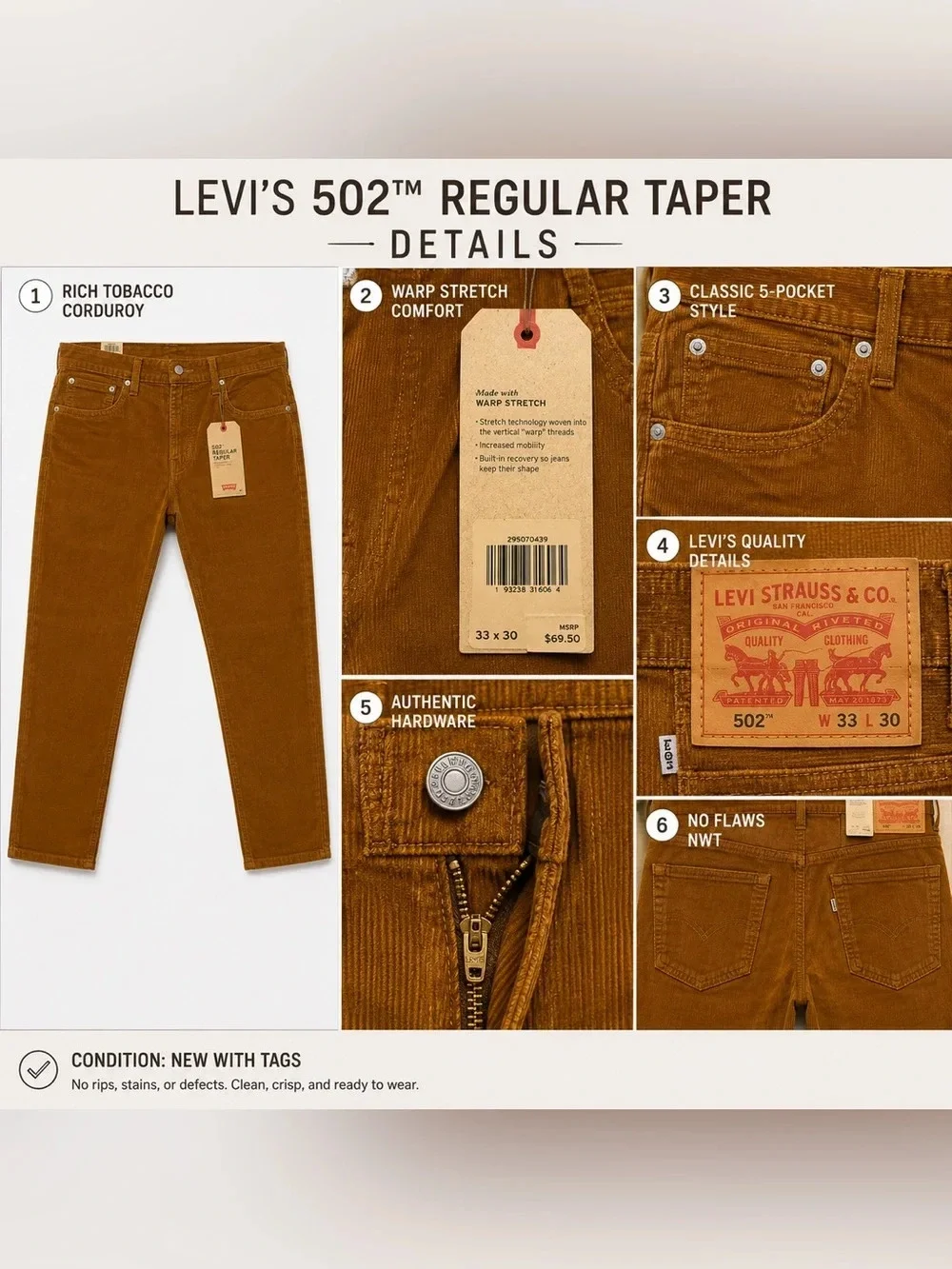 Levis levi’s 502